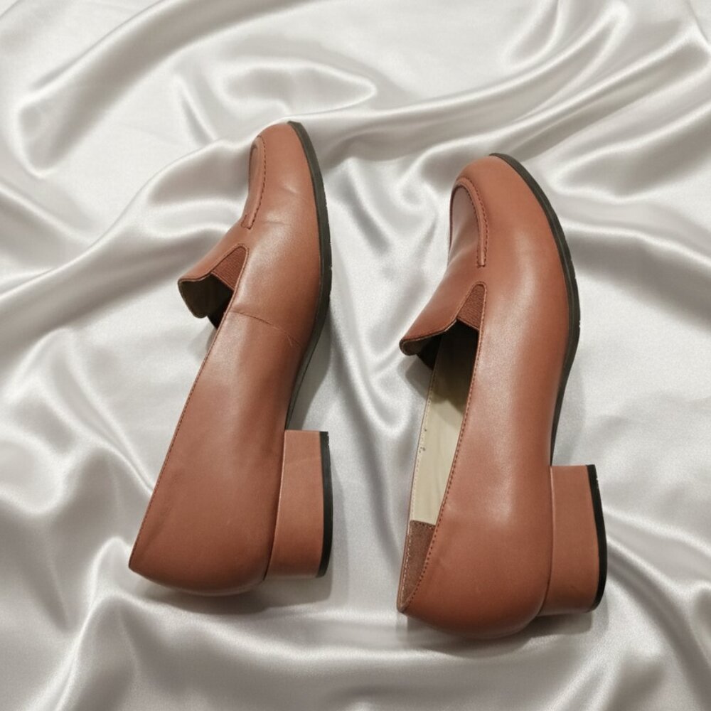 Drew Shoe Arlene Tan Casual Leather Loafers Women’s 9WW Vintage 90s - Picture 6 of 8